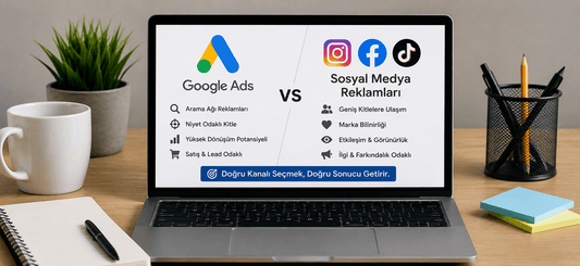 Google Ads mi, Sosyal Medya Reklamları mı? Doğru Kanalı Seçmek